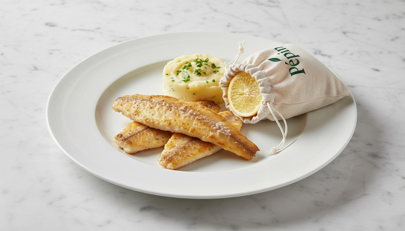 Assiette gastronomique et citron élégant